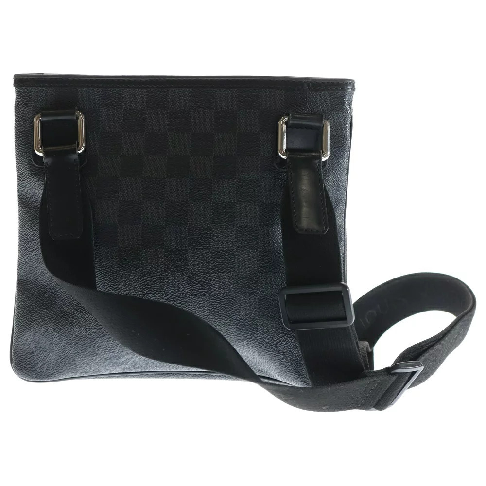 Louis Vuitton Black Sacoche Bag Thomas Damier Black Graphite Shoulder